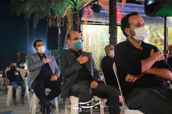 حضور استاندار گلستان دکتر حق شناس در جمع عزاداران حسینی در موکب الحسین (ع) + تصاویر
