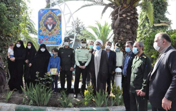 میدان مقابل دانشکده مدیریت و حسابداری علی آباد کتول به نام شهید قربان نجفی مزین شد