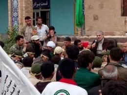 دانلود کلیپ شعار دادن مردم در بین سخنرانی نوبخت در هویزه 