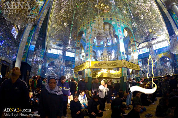مراسم اربعین حسینی در حرم حضرت زینب(س) + تصاویر