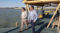 بازدید معاون امور دریایی و مدیران کل حوزه معاونت دریایی از بنادر گز و ترکمن واسکله های مسافری استان گلستان + تصاویر