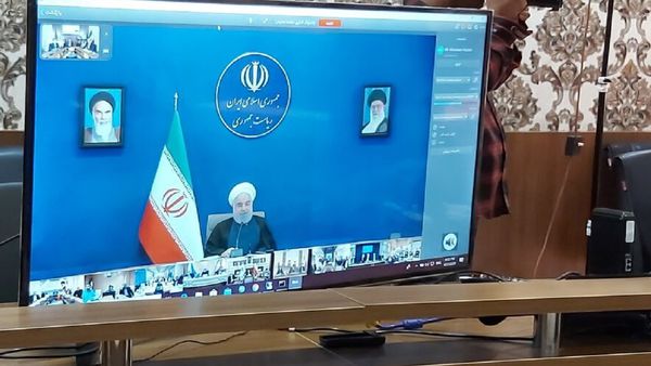 افتتاح طرح های میراث فرهنگی با حضور ویدئو کنفرانسی رئیس جمهور