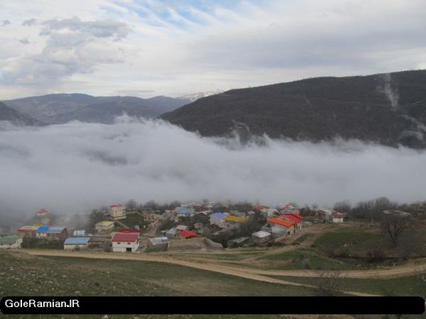 روستای توریستی و زیبای پاقلعه شهرستان رامیان + تصاویر
