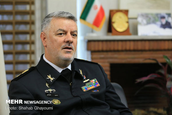 فرمانده نیروی دریایی ارتش وارد گلستان شد