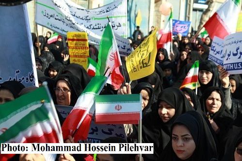 تصاویر/ راهپیمایی حماسی 22 بهمن در علی آبادکتول