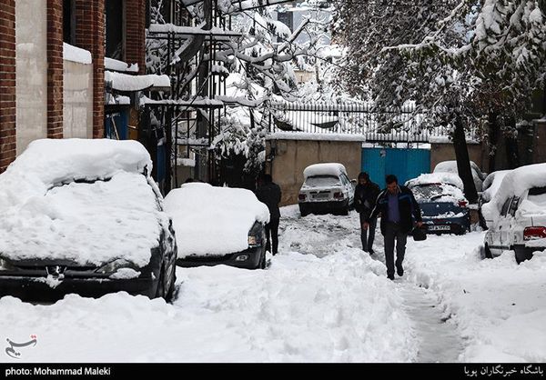 هواشناسی ایران ۹۸/۱۰/۱۲| تهران اواخر شنبه برفی میشود