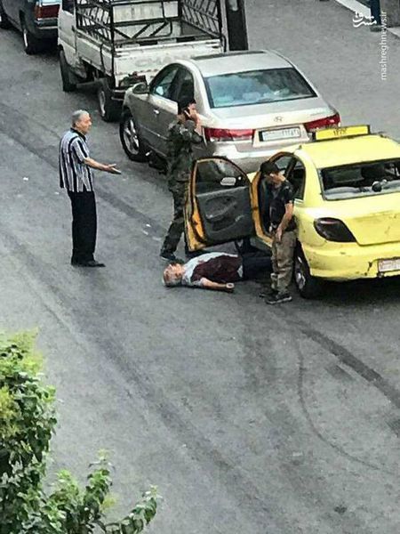 اولین تصاویر از انفجار انتحاری در شرق دمشق