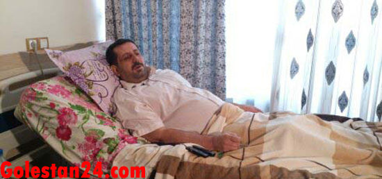 جانبازی که موش زخمهایش را خورد!!!