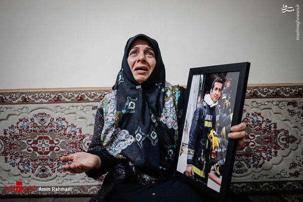 عکس/حال و هوای منزل شهید آتش نشان حسین حسین‌زاده