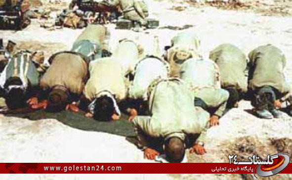 در حال نماز بمب باران شدیم، حتی یک نفر هم زخمی نشد