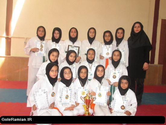 کاراته کاهان دلندی در اولین گام به سمت قهرمانی کشور+عکس