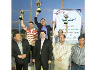 حاشیه های تصویری دیدار نهایی لیگ فوتبال ادارات استان گلستان