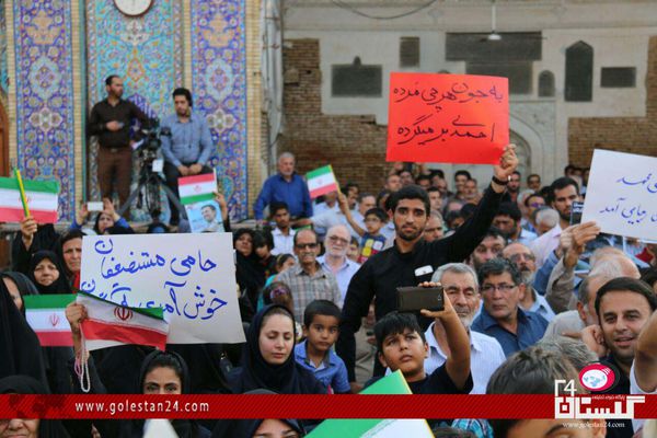 حاشیه های تصویری سفر دکتر احمدی نژاد به گرگان/ سفری از جنس سفرهای استانی! / بخش اول