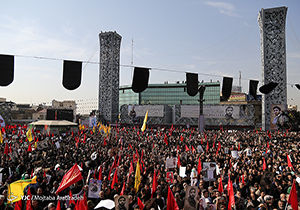 مردم تهران با شهید محسن حججی وداع کردند 