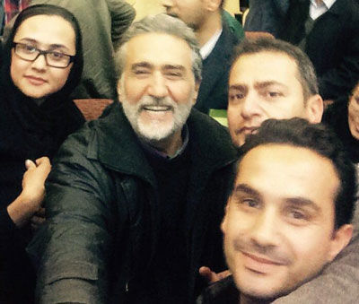 عکس/ سلفی هنرمندان کلاله ای با بازیگران معروف 
