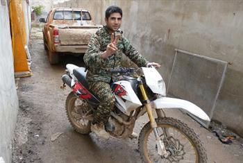 تصاویر شهید مدافع حرم احمد رضایی از نیشابور