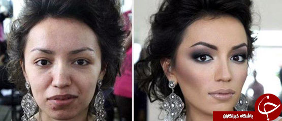 طلاق بعد از دیدن چهره بدون آرایش عروس +عکس