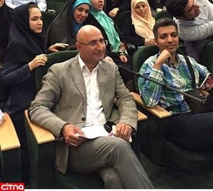 عکس/ سلفی جالب یک دختر با فردوسی‌پور