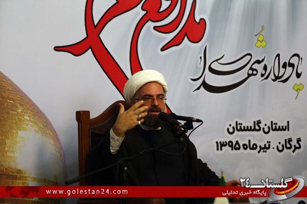 مردم ایران تشنه شهادتند / شهدای مدافع حرم بازوی امام هستند