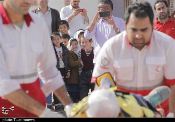 مانور منطقهای جمعیت هلالاحمر شمال کشور در گلستان برگزار شد