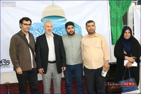 نماینده حرک جهاد اسلامی فلسطین در جمع خبرنگاران گلستان +عکس