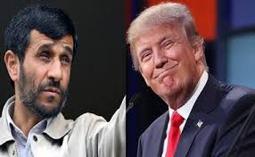دونالد ترامپ و احمدی نژاد در یک قاب + عکس