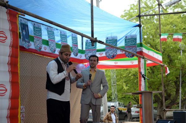 مراسم تپه نورالشهدا گرگان 