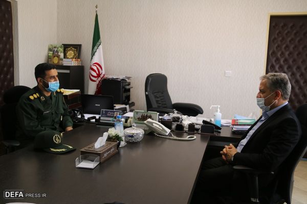 دیدار مدیرکل حفظ آثار دفاع مقدس گلستان با معاون استاندار