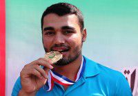 دیدار آیت الله نورمفیدی با ایمان سنچولی قهرمان کاراته جهان + تصاویر