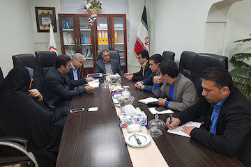 دیدار شهردار و اعضای شورای شهر سرخنکلاته با مدیرکل راه و شهرسازی استان گلستان
