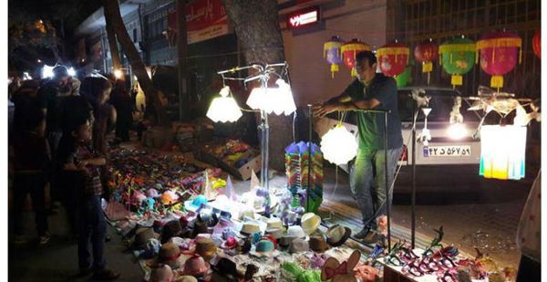 راه اندازی شب بازار در گرگان+ تصاویر