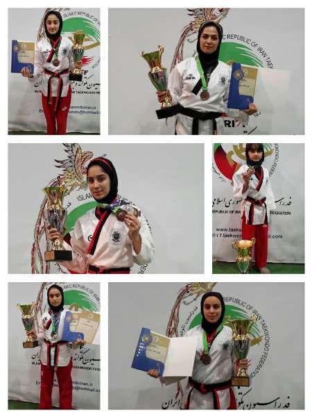 درخشش تکواندوکاران استان گلستان در رقابت های کشوری