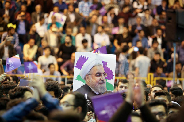 فیلم بدون سانسور از حامیان روحانی