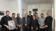 دیدار اعضای پایگاه خبری گلستان۲۴ با خانواده مرحوم هادی عرب
