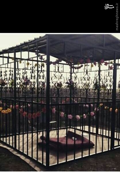 محل شهادت سردار ایرانی در عراق زیارتگاه شد +عکس