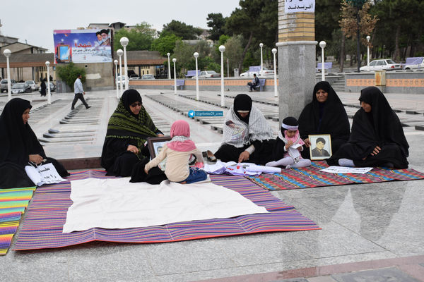 تحصن خانواده های مدافع حرم در گرگان 