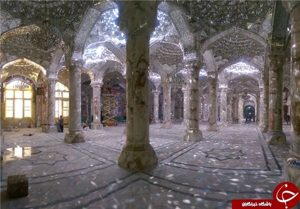 افتتاح بخشی از صحن حضرت فاطمه(س) در نجف اشرف + تصاویر