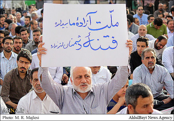  اگر باکریها بودند با کری ها قدم نمی زدند، اگر همت ها بودند نمی گفتند نمی توانیم ، همت می کردند، اگر خرازی بود ، با یک دست صنعت هسته ای را نگه می داشت