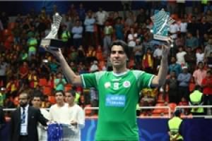 رکورد شمسایی در فوتسال جاودانه شد