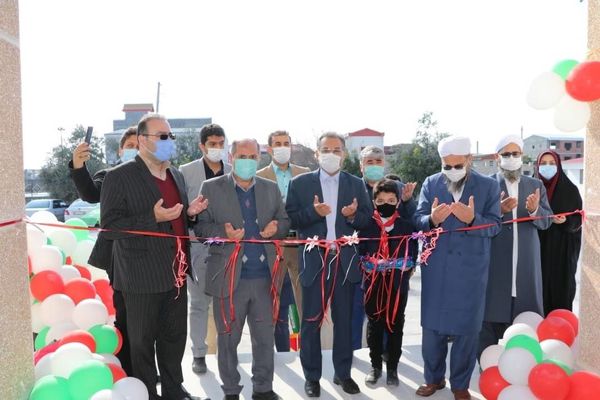 افتتاح دبستان 4500 متری حاج اورکت در استان گلستان