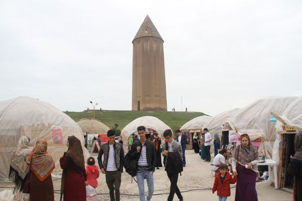 فرش سبز 'گلستان' زیر پای گردشگران نوروزی