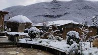 زیبایی هایی برف در ارتفاعات گلستان
