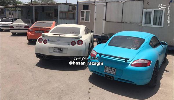 عکس/ پورشه خوشرنگ در ایران