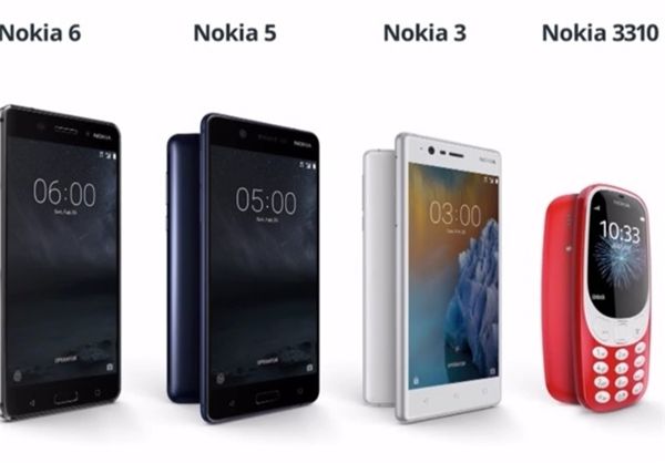 رونمایی از گوشی‌های جدید نوکیا +عکس