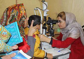 سومین بیمارستان صحرایی گلستان در روستای کرند گنبدکاووس + تصاویر