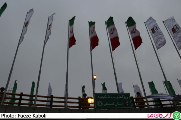حاشیه های تصویری افتتاح روگذر چهار هزار شهید گلستان در گرگان