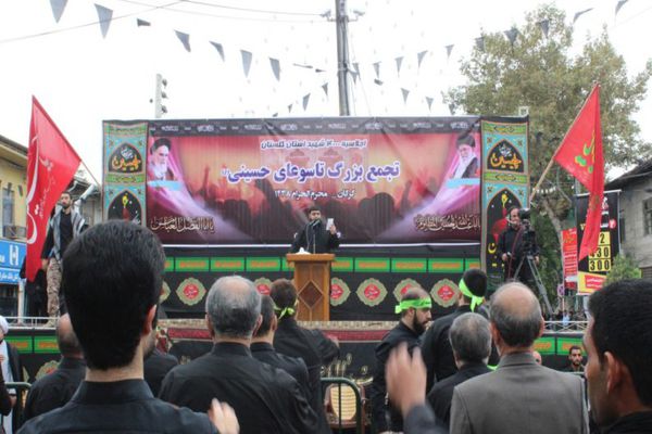 تصاویر / اجتماع بزرگ عزاداران تاسوعای حسینی در گلستان 
