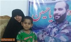 یقین داشتم که همسرم شهید میشود/ اخلاص و صداقت دو ویژگی شاخص ابومحسن/ محال است دشمن اشک چشمانم را ببیند