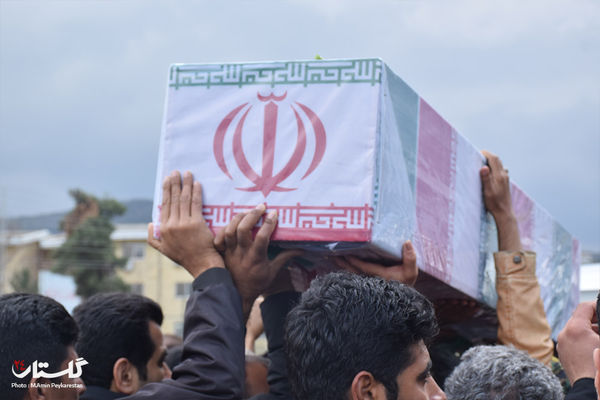 فیلم/استقبال از پیکر4 شهید گمنام امروز در گرگان