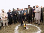 کلنگ بازار دام گمیشان بر زمین زده شد+ تصاویر